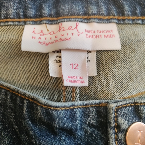 New Maternity Shorts size 12 - Picture 4 of 4